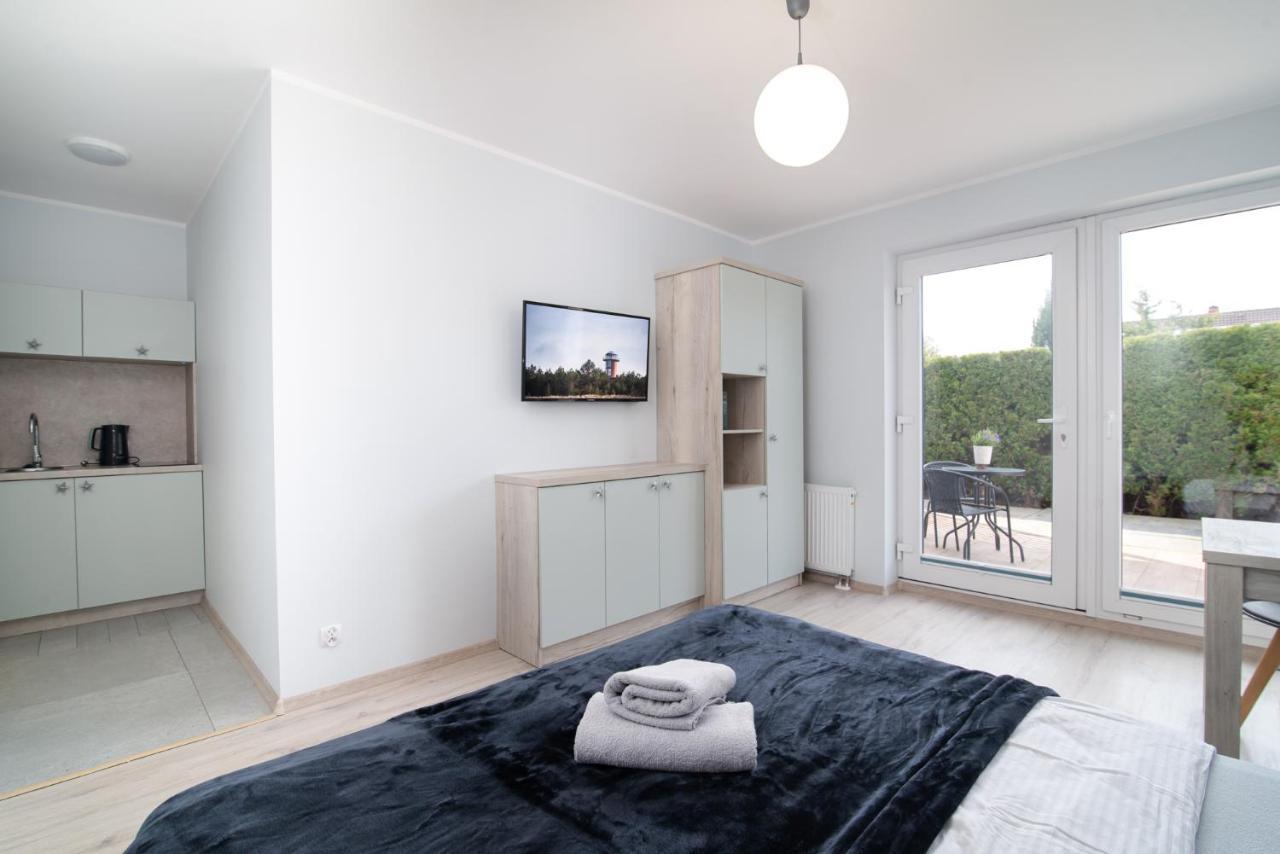 Róża Bałtyku - Apartamenty i Pokoje Dębki Exterior foto