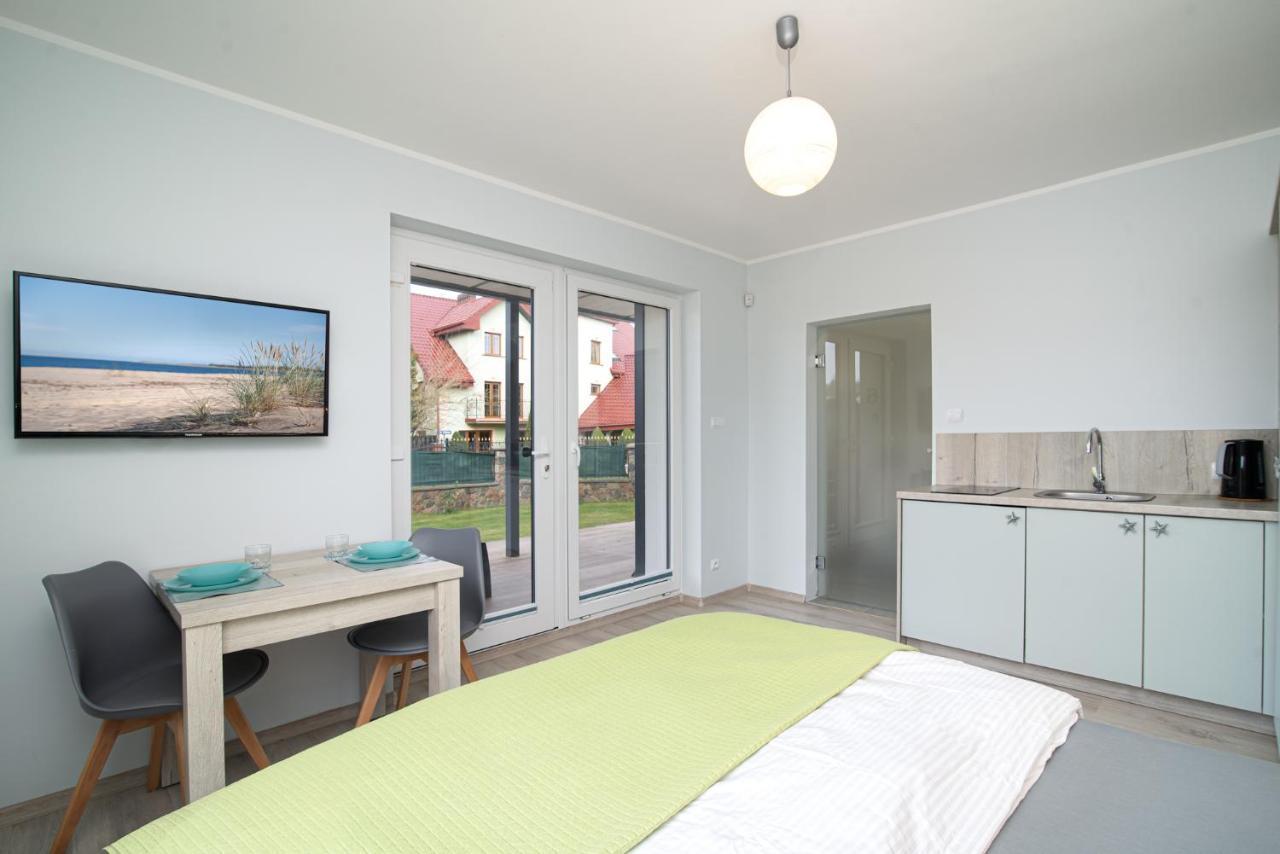Róża Bałtyku - Apartamenty i Pokoje Dębki Exterior foto